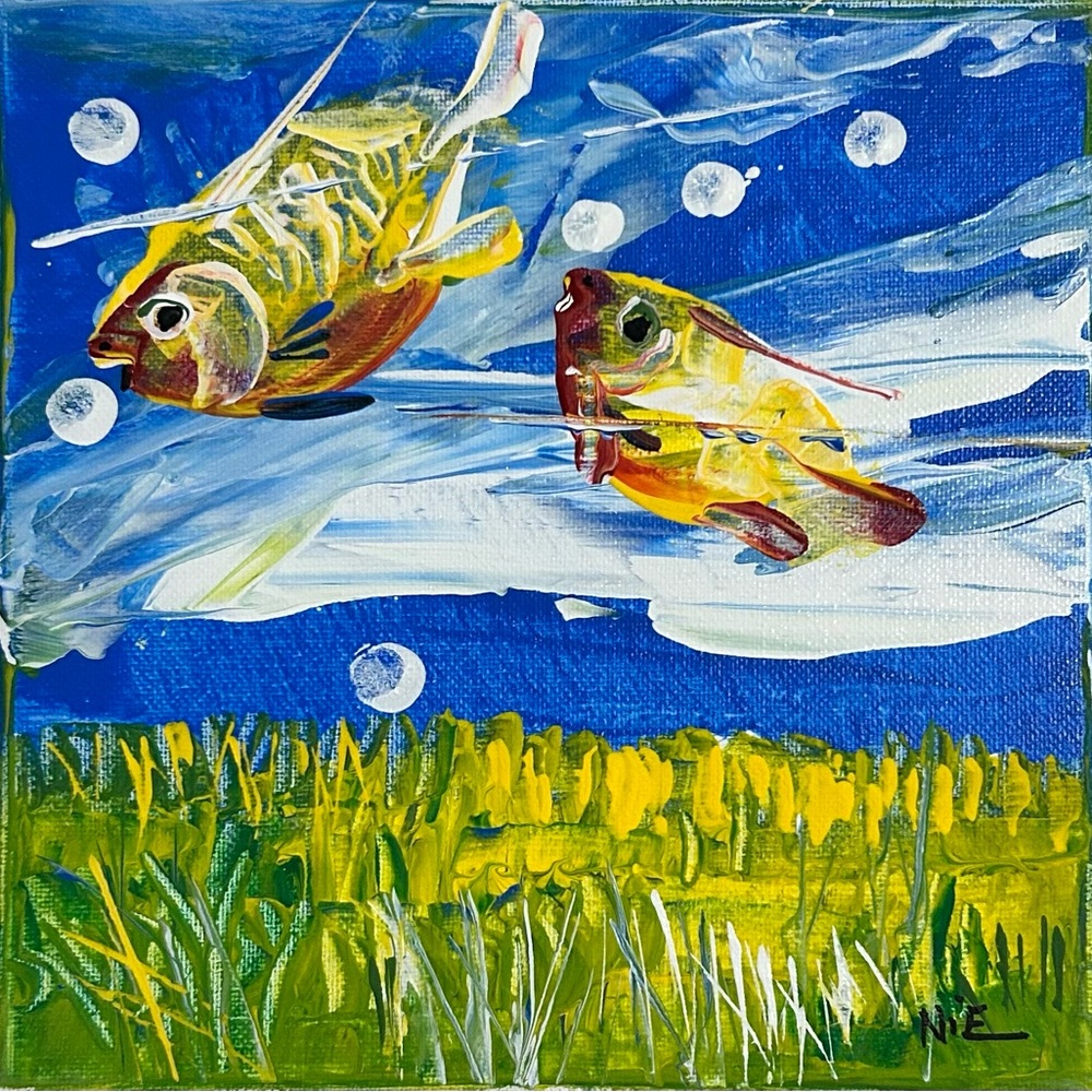 Colorful Fish Canvas Art